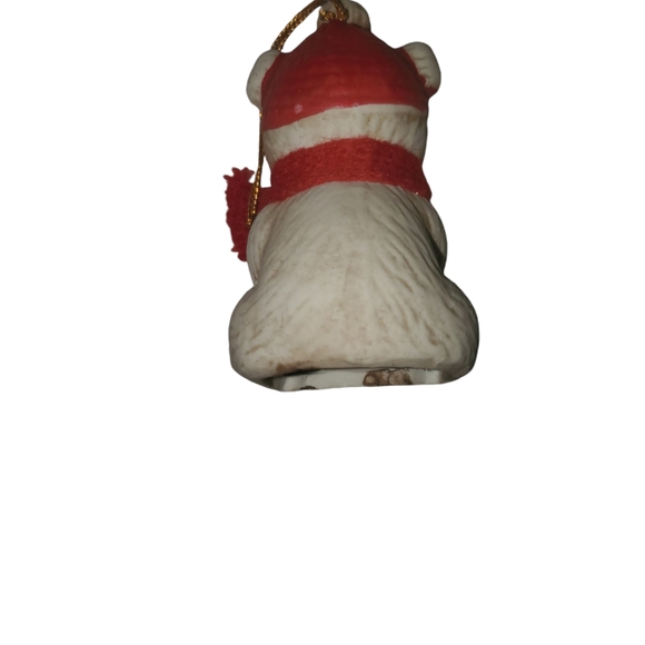 Vintage Christmas bear bell - Picture 2 of 2